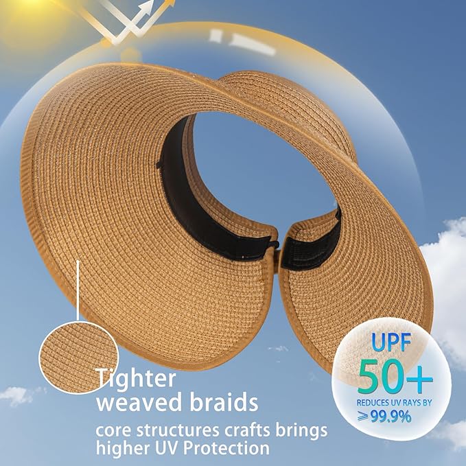 Wide-Brim Visor/Hat
