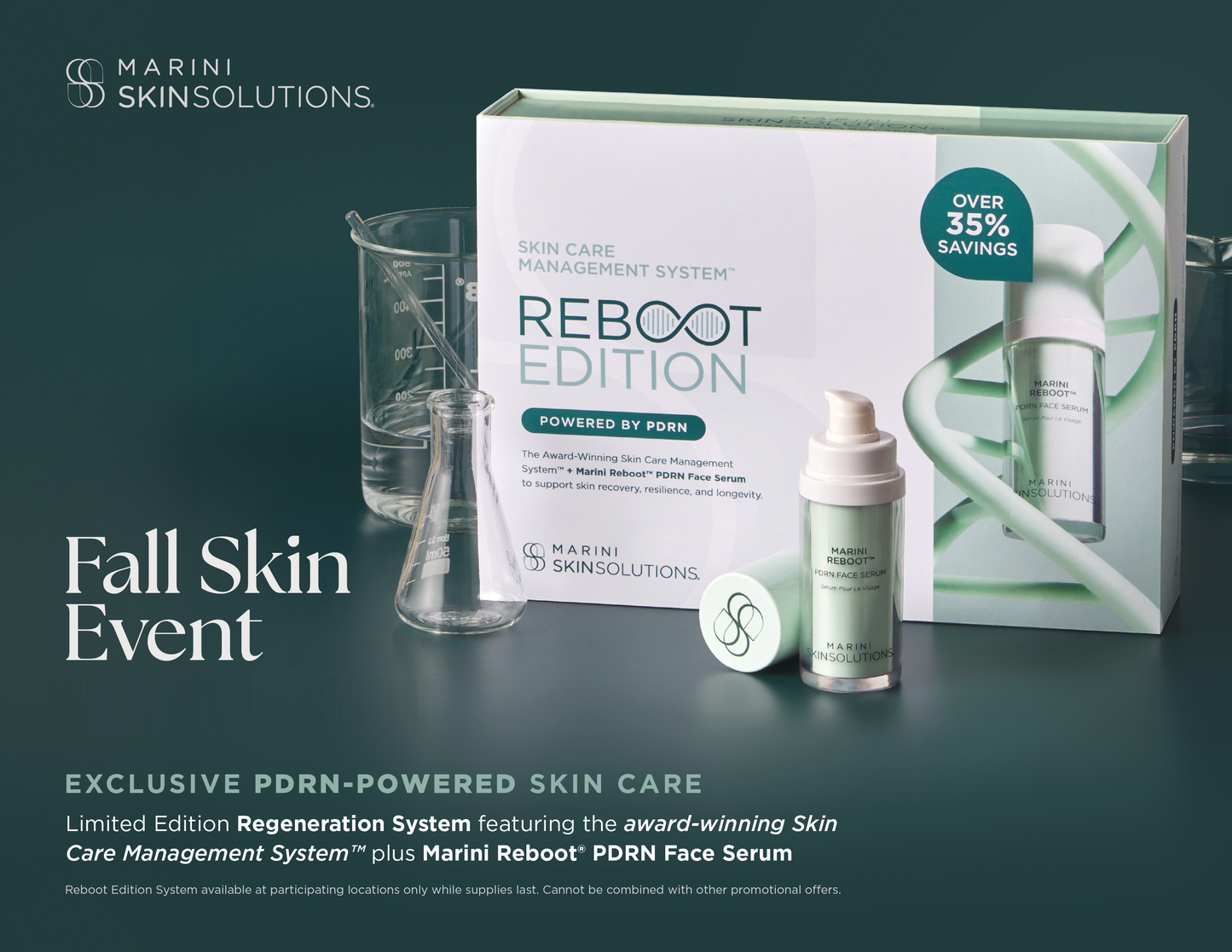 Marini Reboot Skincare Management System- Regeneration Edition