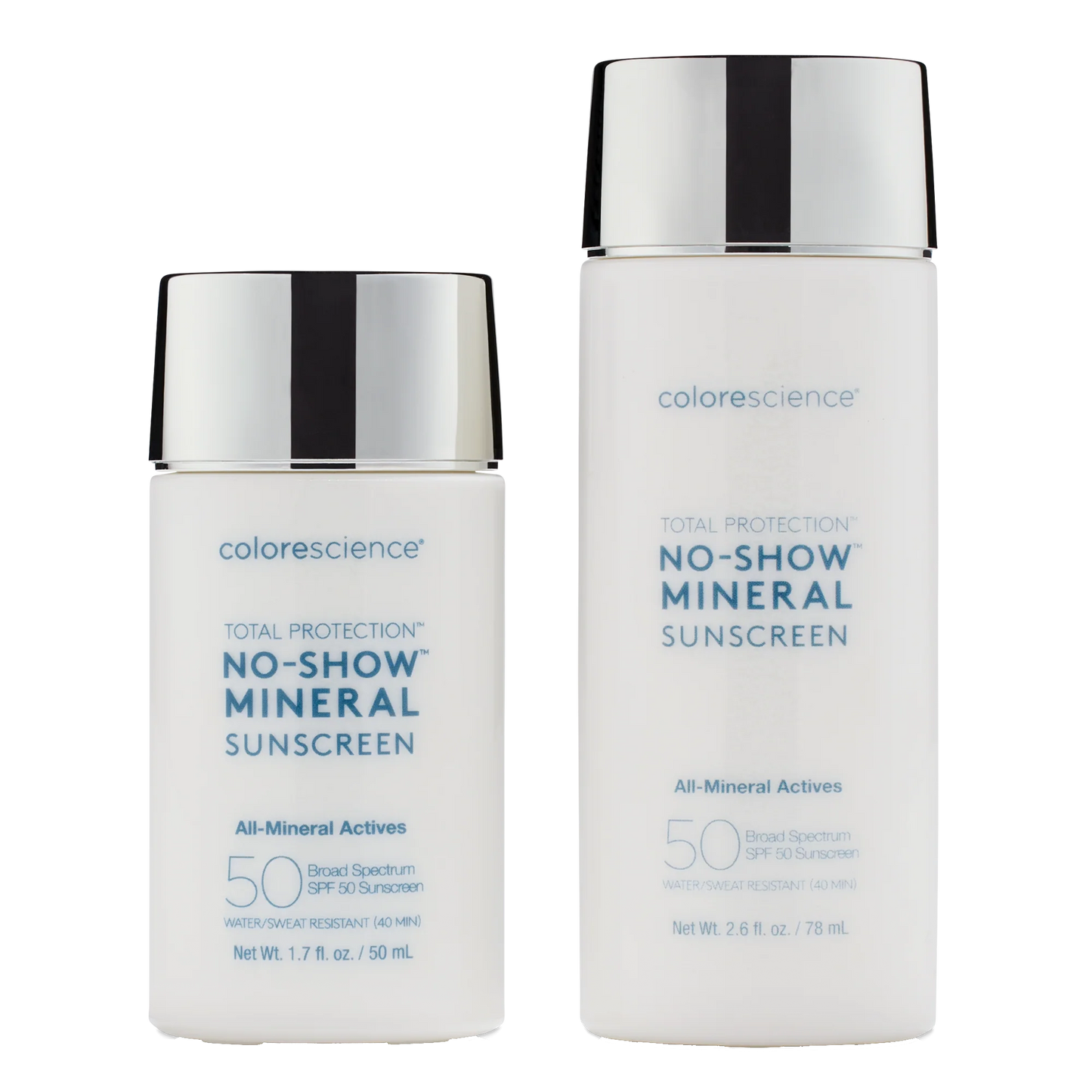 Total Protection "No show" Mineral SPF 50