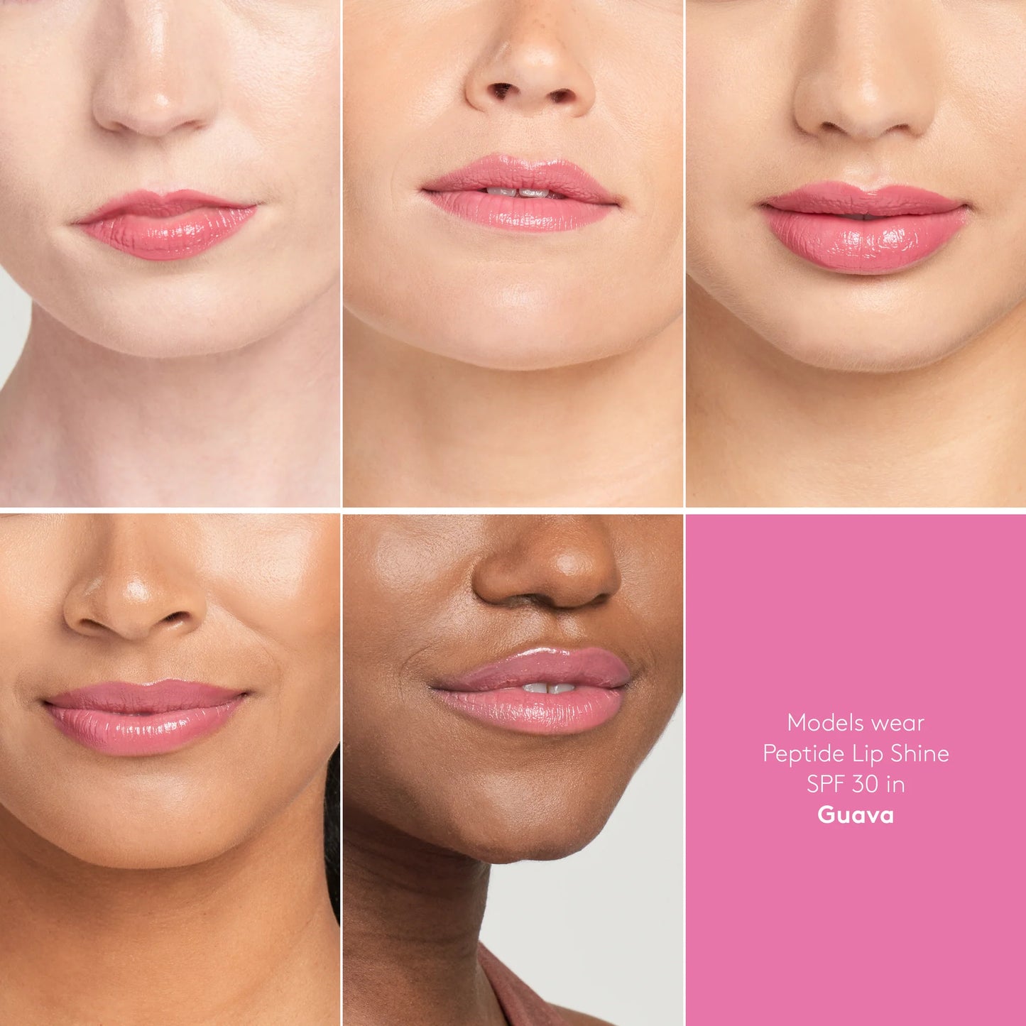 Peptide Lip Shine SPF 30 - Guava