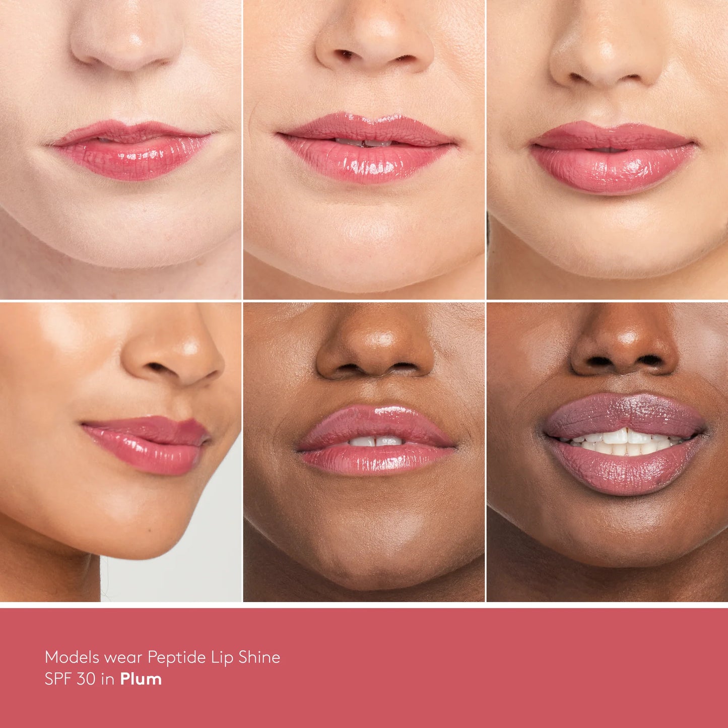 Peptide Lip Shine SPF 30 - Plum